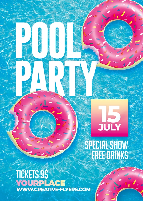 Pool Party Poster