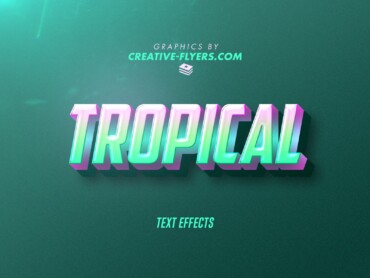 Tropical Text Effects Tropical Text Effects