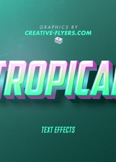 Tropical Text Effects