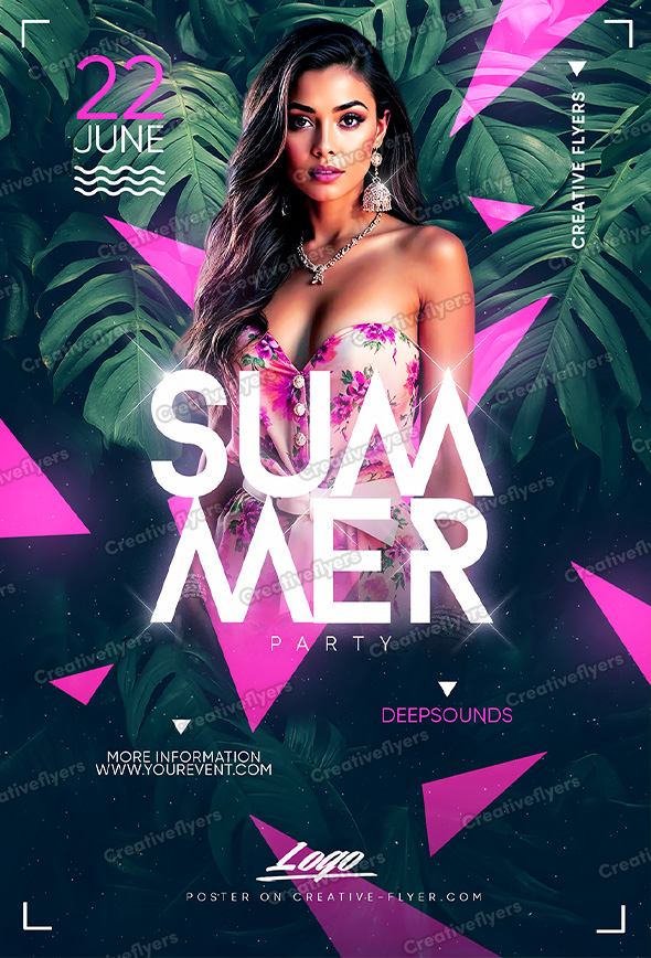 Tropical Flyer Design to download