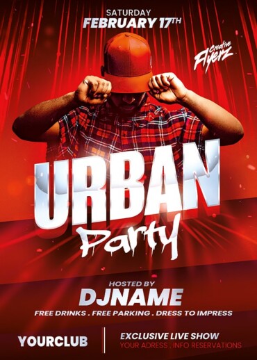 Urban Party Flyer Template