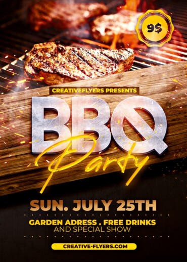 BBQ Flyer Design
