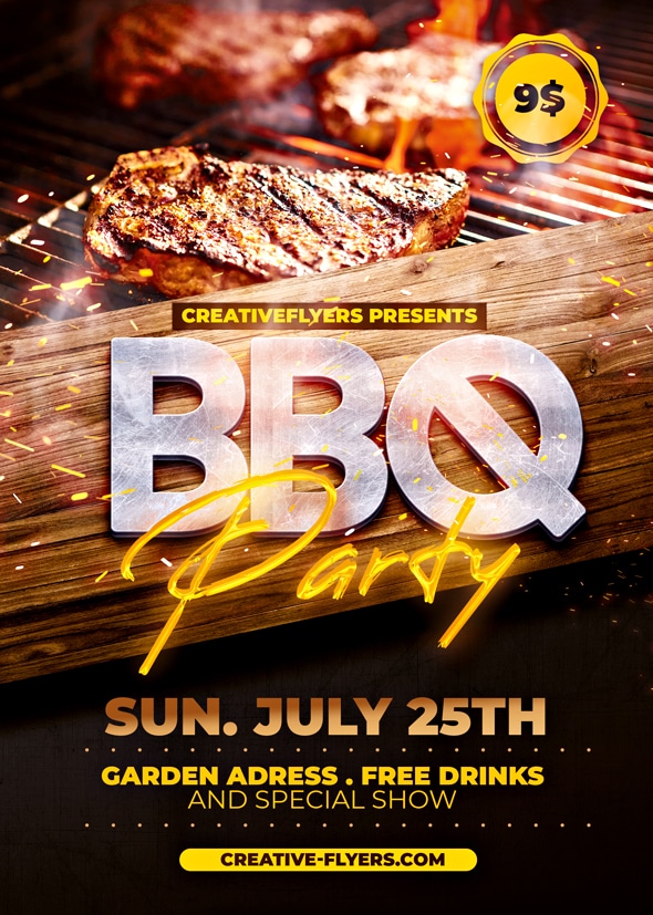 BBQ Flyer Design