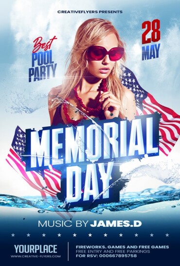 Memorial Day Pool Party