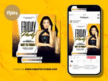 Night Club Flyer PSD (3) Night Club Flyer PSD