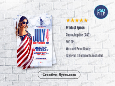 USA Party Promo Design (1) Stylish July 4 Visual