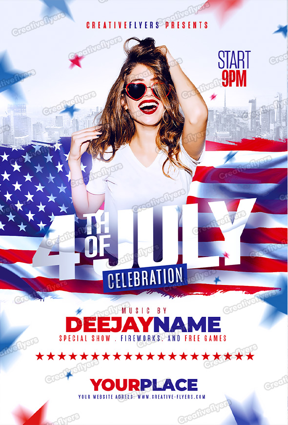 creative 4 july Template