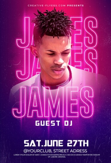 Dj Fleyr Tempates For Photoshop