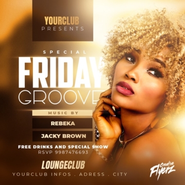 Groove Party Flyer template