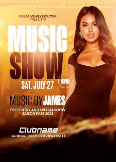 Nightclub Flyer for photoshop