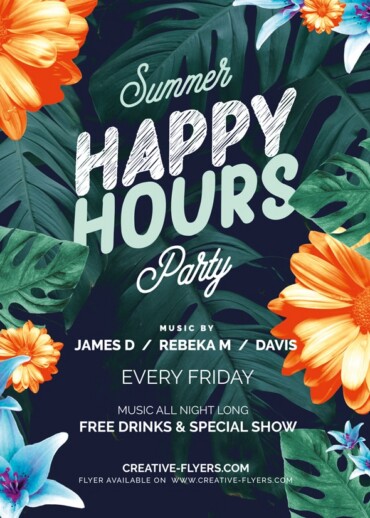 Happy Hours Flyer