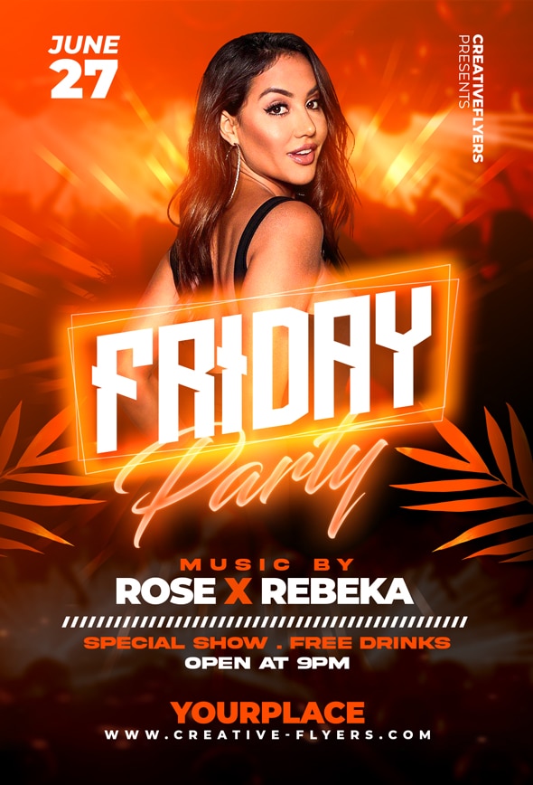 Club party Graphic Flyer