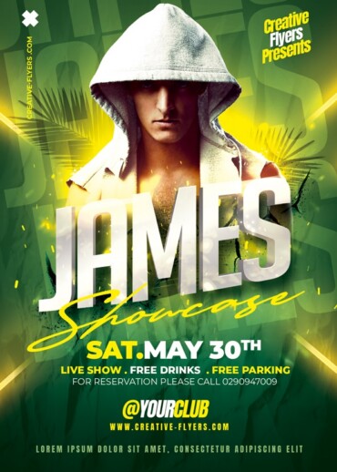 Party flyer template