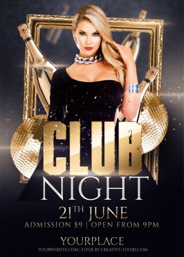 Elegant photoshop Flyer