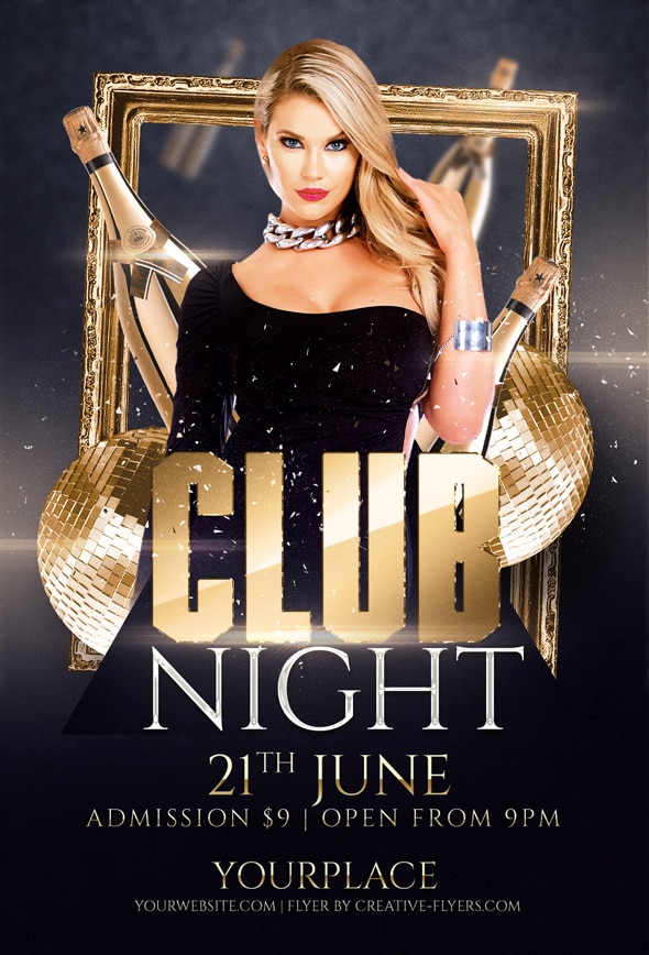 Elegant photoshop Flyer