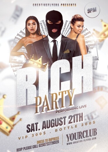 Party Flyer PSD