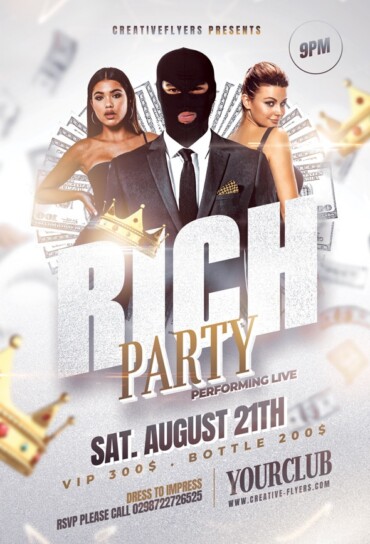 Party Flyer PSD