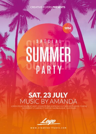 Summer Party Poster