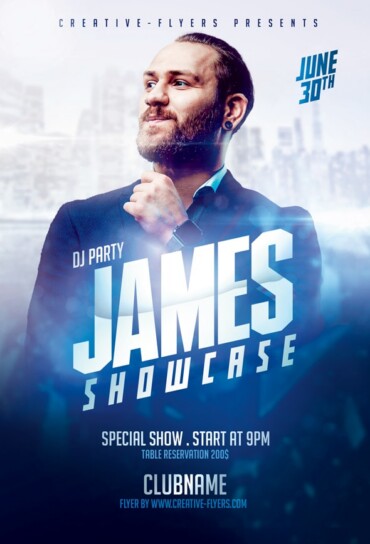 Dj Party Flyer Design