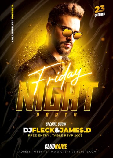 Night Club Flyer Design