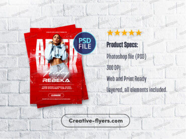 Urban Vibes After Work Flyer (1) Urban flyer design