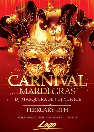 Carnival Flyer Design for Photoshop