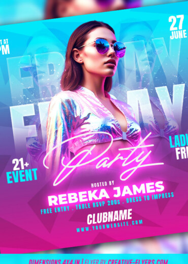 Stylish Nigthclub Flyer