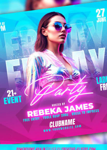Stylish Nigthclub Flyer