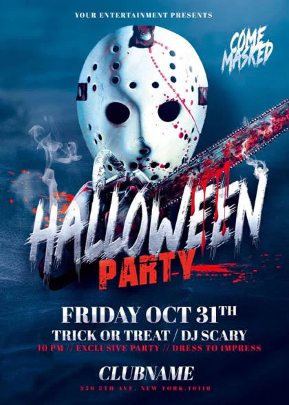 Customizable Halloween Flyer