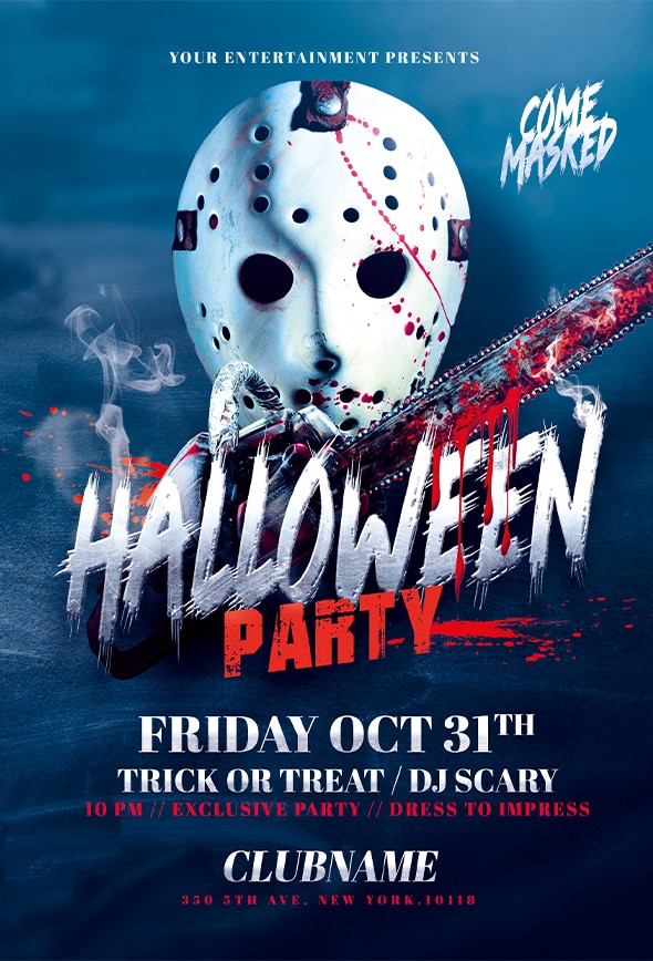 Customizable Halloween Flyer