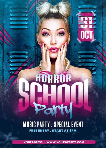 School Party Flyer