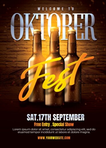 Oktober Fest Flyer Design