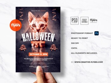 Halloween Flyer Design