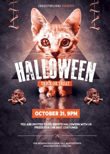Halloween Flyer Design