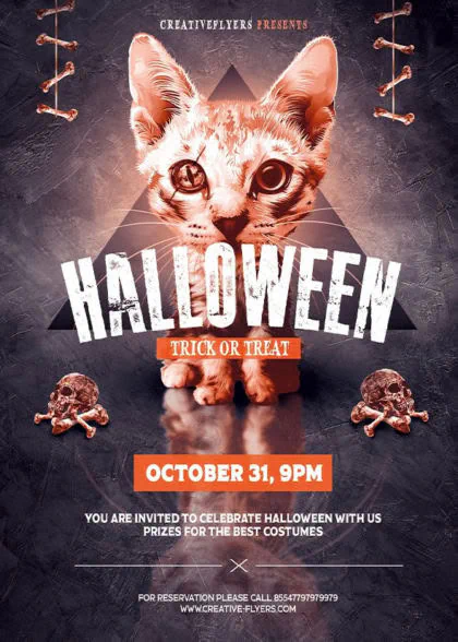 Halloween Flyer Design