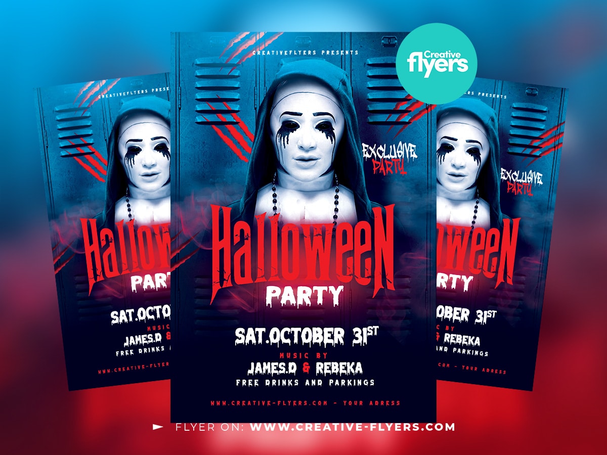 Halloween Flyer template
