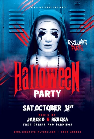 Halloween Flyer template