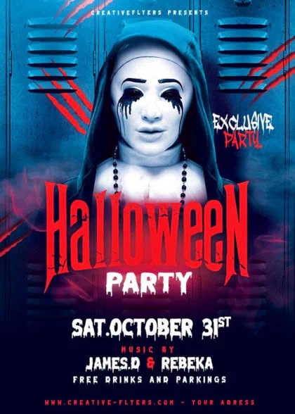 Halloween Flyer template