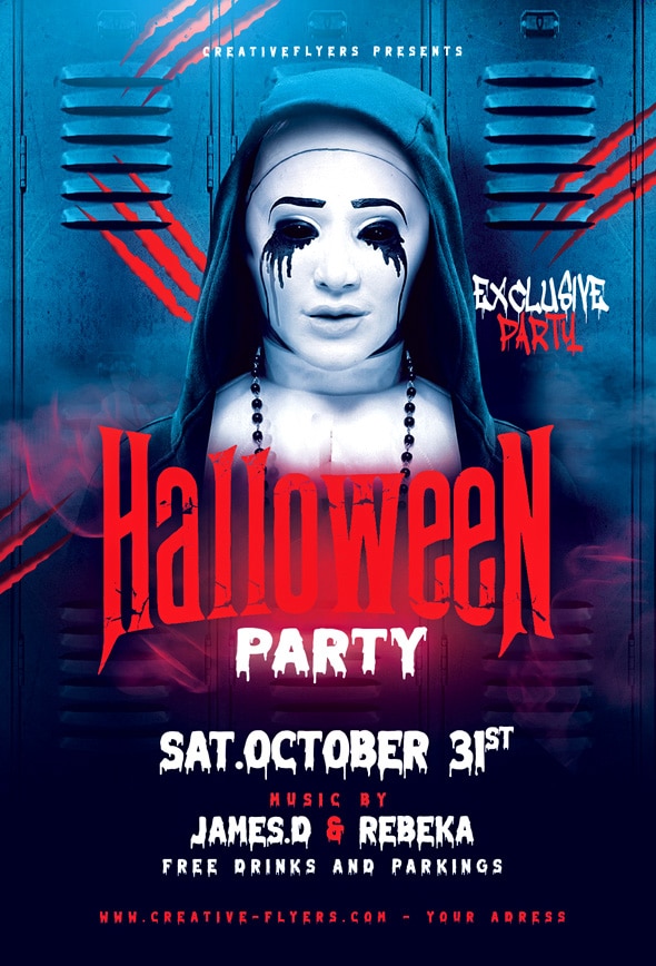 Halloween Flyer template