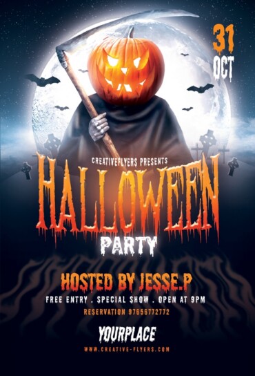 Halloween Flyer Design