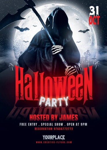 Scary Halloween Flyer