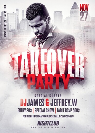 Dj and Artist Flyer Template