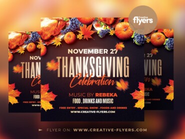 Thanksgiving-Flyer-PSD (2) Thanksgiving Flyer PSD