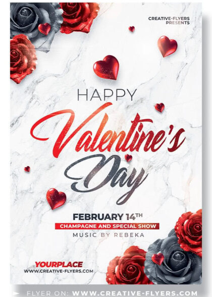 Valentine's Day Flyer