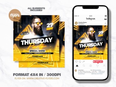 Night Club Party Flyer (2) Night Club Party Flyer