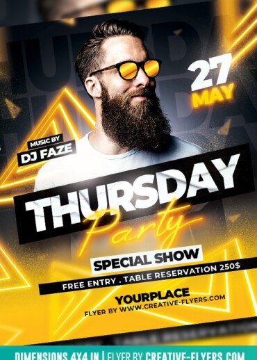 Night Club Party Flyer