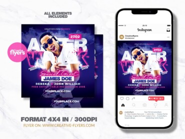 Club Party Flyer Template