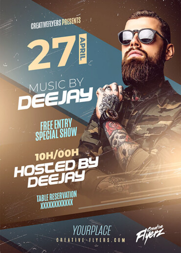 Dj Party Flyer Design