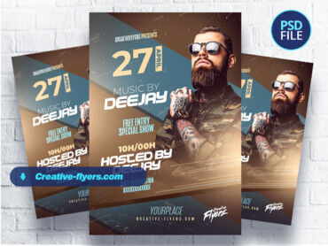 Dj Party Flyer Design (2)