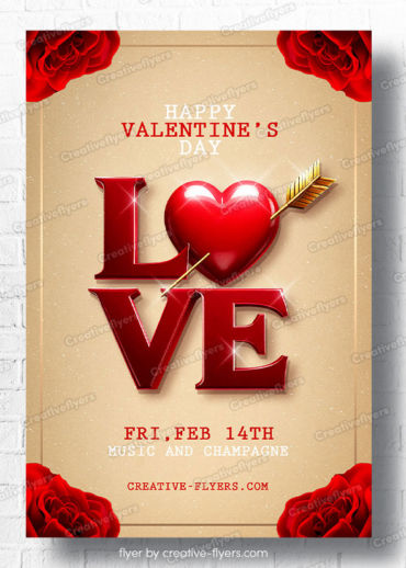 Special valentine's day card